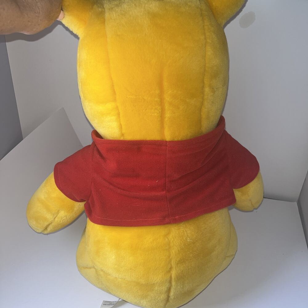 Winnie The Pooh 20" Disney XLarge Plush Bear Arco Toys Inc 1990 Vintage Mattel - Picture 5 of 10